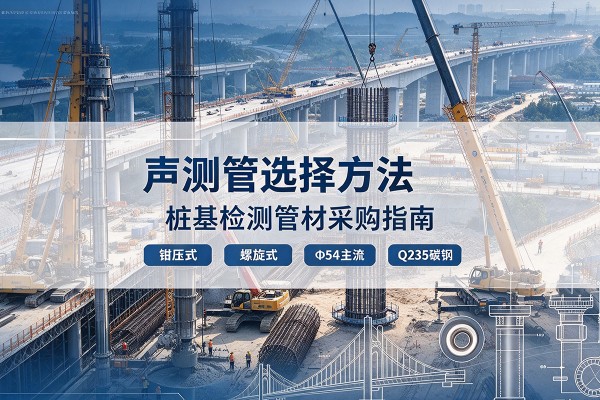河池声测管选型标准