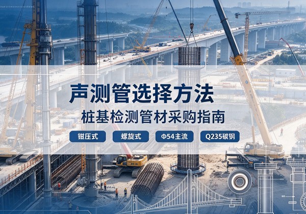 河池声测管选型标准