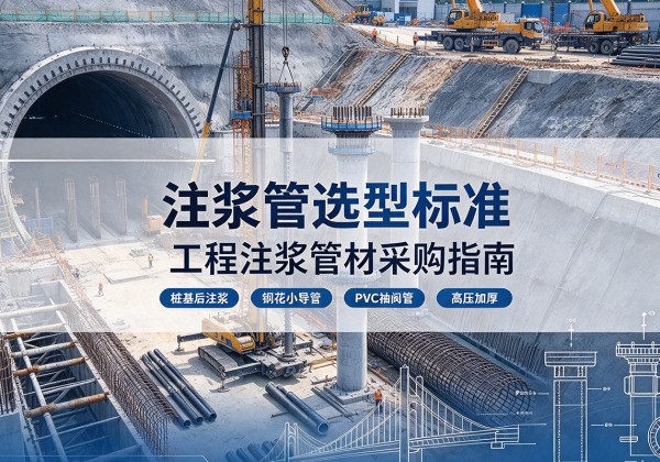 河池注浆管选型标准